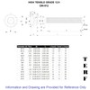 TERF® M5 X 55mm Hex Socket Cap Head Machine Screws