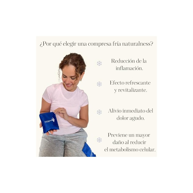 COMPRESAS DE GEL FRÍO (2 PIEZAS)
