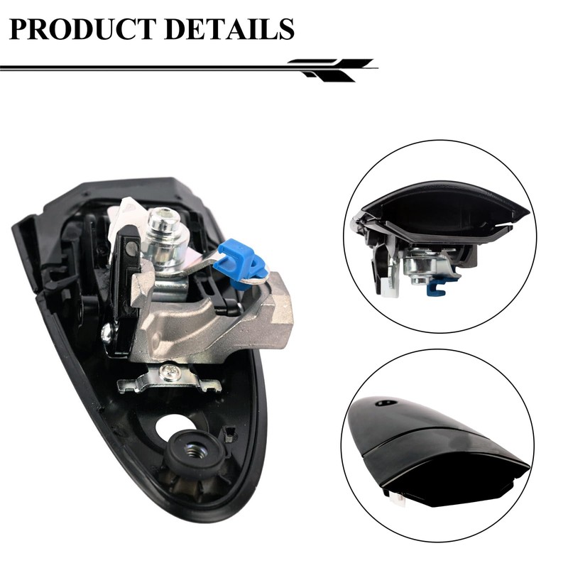E-Vniko Exterior Door Handle Compatible with 2011-2015 Honda CRZ Replacement