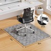 Yecaye Office Chair Mat for Hardwood Floor,45" x 53" Under