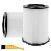 2-Pack VF4000 Replacement Filter for Ridgid 72947 Standard Wet dry