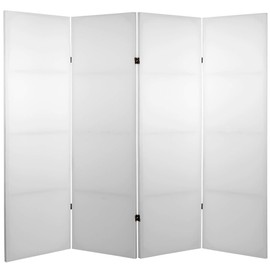 Oriental Furniture 4 ft. Tall Do It Yourself Canvas Room Divider - 4 Panel