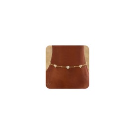 KELAIEN Anklets for Women Waterproof 14K Gold Plated Beach Ankle Bracelets
