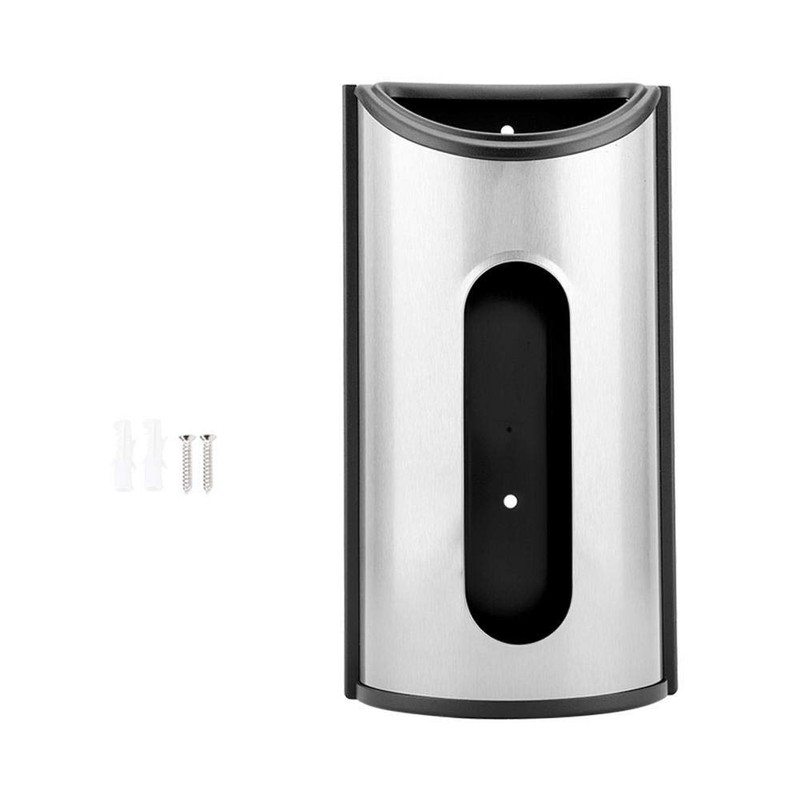 VOBOR Stainless Steel Bag Dispenser, Shopping Bag Holder with Wall