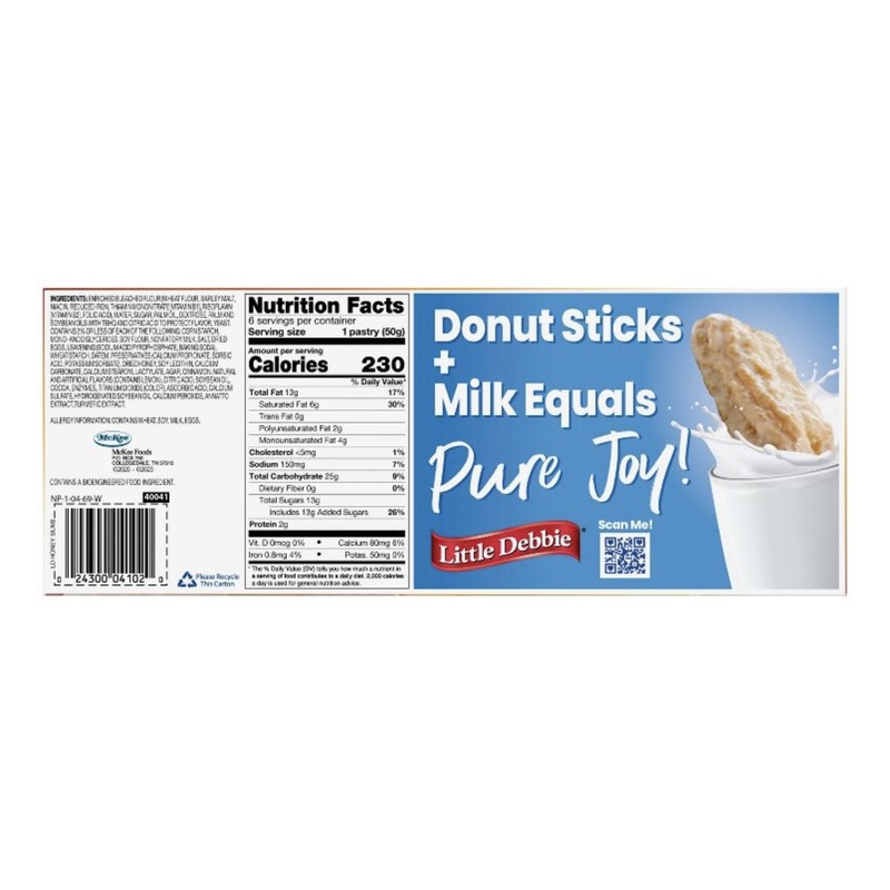 Lil Debbie Honey Buns Breakfast Pastries 6ct/10.6oz