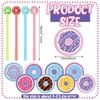 Teling 48 Pcs Mermaid Donut Party Favors Include 24 Kawaii