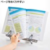 サンワサプライ(Sanwa Supply) ブックスタンド・データホルダー 3段階調整可能 ホワイト DH-317W