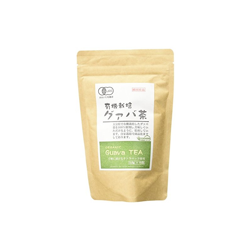 Kawamura Farm Organic Guava Tea, 15 Packets