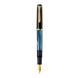 Pelikan M200 Pearl Blue Fountain Pen - Fine Nib