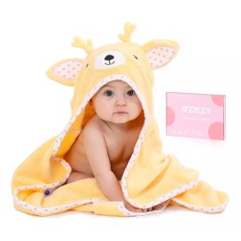 Tbezy Toalla Con Capucha Para Bebé Con Diseño Animal Único T