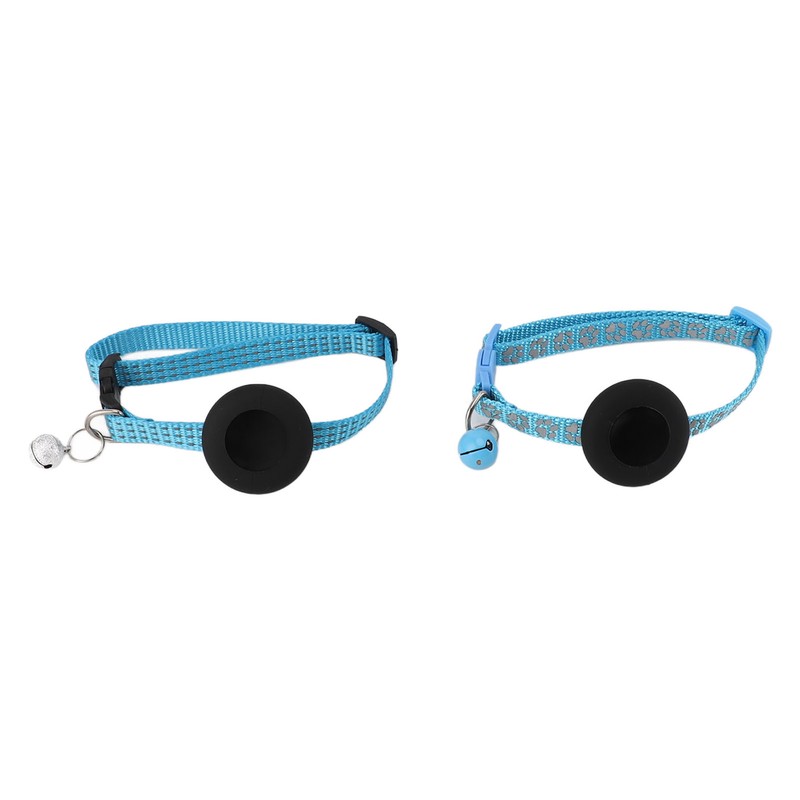2pcs Reflective Dog Collar Soft Nylon Dog Collar Adjustable Pet