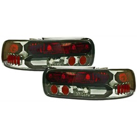 Parts N Go 1994-1996 Impala Caprice Smoked Tail Light Set Left Right Driver & Passenger Side - 16522452 16522451 GM2809110 GM2808110