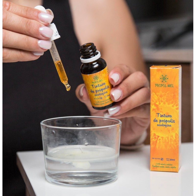Organic Propolis Tincture - Pack - 2 Bottles 20ml Each