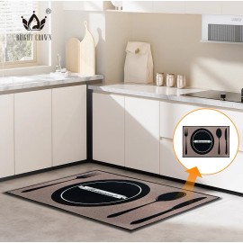 2PCS Non Slip Kitchen Mat Set Waterproof Cushioned Anti Fatigue Floor Rugs Comfort Standing Pad for Sink Easy to Clean Washablesize: 18"*28", color: mix color