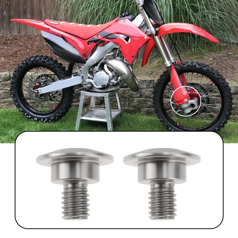ECSiNG 6pcs Motorcycle Front Fork Guard Bolt Screw Compatible with