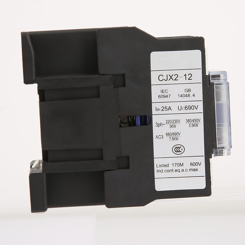 CJX2-1210 Rail Mount Contactor Industrial Electric Contactor (48V AC)