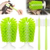 FOWSRHRG 4 Pack Turtle Brush with Suction Cup for Tank,