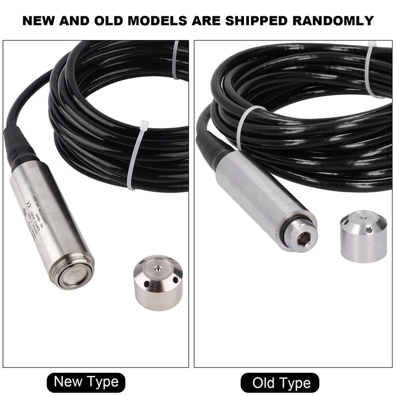 YB2JF Liquid Level Transmitter 5m Cable Water Level Sensor Detector