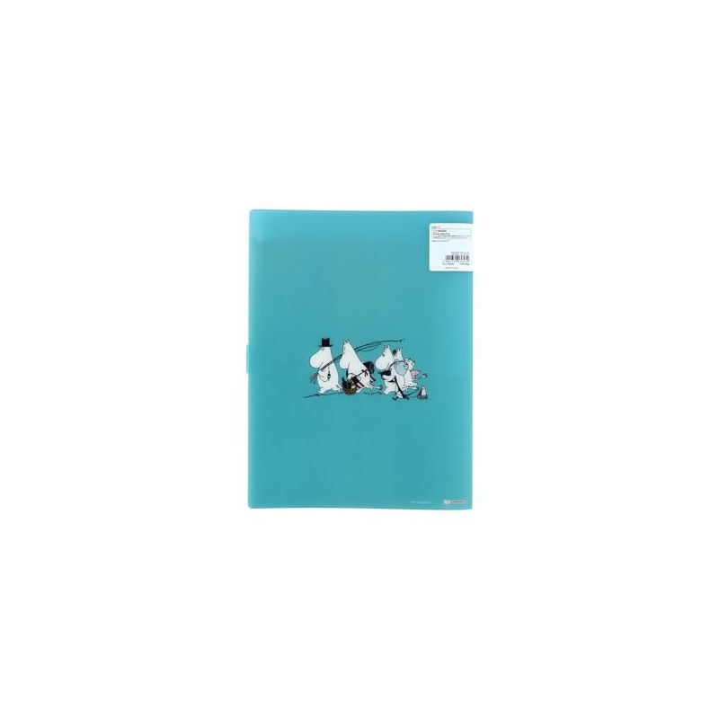 Sun-Star Stationery S2175940 Moomin Goods, Clear File, Multi-functional, Button Included,