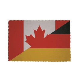 U24 Glasses Cleaning Cloth Canada Germany Flag Glass Cleaning Cloth Microfibre Cloth