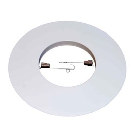 6" Open Metal Trim Ring for Par30/R30 Recessed Light/lighting-White-Replaces