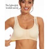 newlashua Front Closure Bras for Women Posture Corrector Bra Back