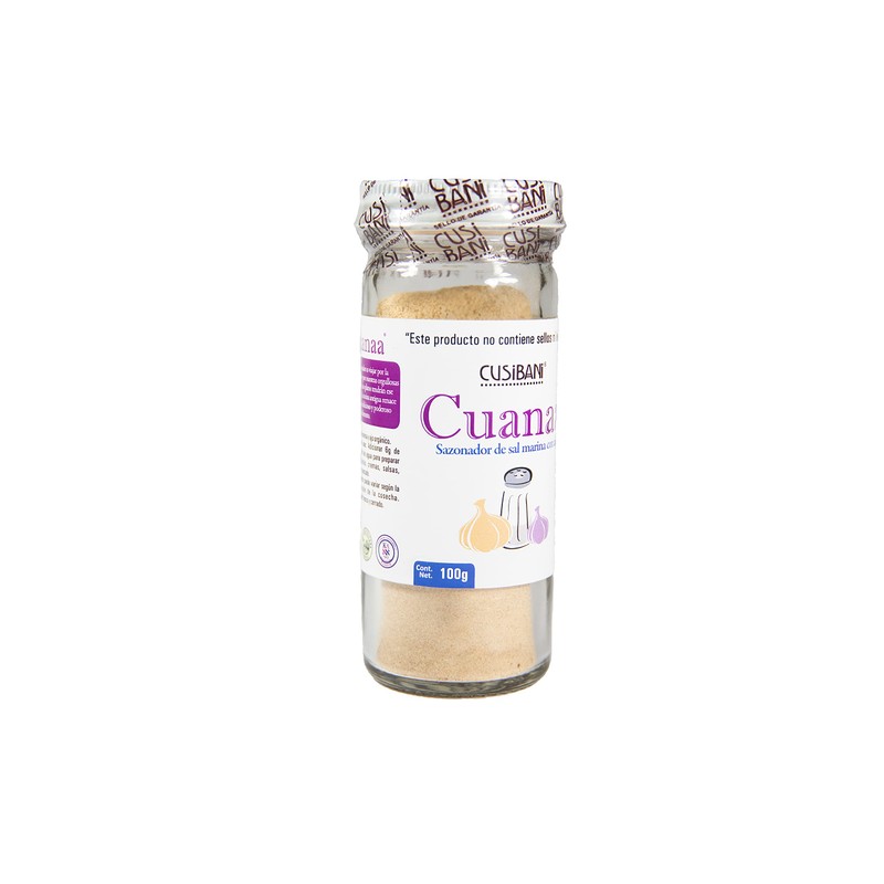 Cusibani | Cuanaa: Sal Marina Premium con Ajo, Agroecológico, Kosher,