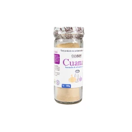 Cusibani | Cuanaa: Sal Marina Premium con Ajo, Agroecológico, Kosher, Libre de Gluten y Vegano, Presentación en Polvo de 100g