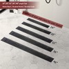 32 Inch Linear Shower Drain, Matte Black Shower Drain,Removable Grate,