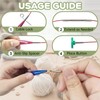 13 Pairs Interchangeable Circular Knitting Needle Set