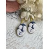 FANCY FOX BOUTIQUE Gold new Mom Baby Boy Blue Gift
