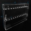 Ikee Design Premium Acrylic 24 Souvenir Spoon Display Case, Wall