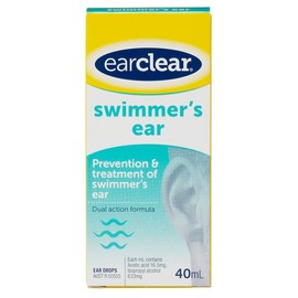 Ear Clear For Swimmers Ear 2-Way Action 40ml