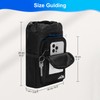 supregear Crutch Accessories Bag, Water-Resistant Storage Pouch with Cup Holder
