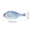 WSHuayee Fish Shape Pen Bag, Zipper Pencil Case, Creative Pencil
