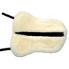 KM Elite High Wither Half Pad - Spine Free (White/Natural,