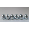 M8 Dome Hex Nuts Zinc Plated Steel Domed Hexagon Head