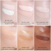 glow not dry concealer #light #rosysalmon, covers under-eye circles &