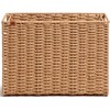 U Brands Woven Hanging File Basket, Office Organization Supplies, 1