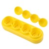 Small Ball Shape Rice Roll Bento Mold Food-Grade PP Material
