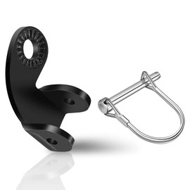 BSSOK 12.2 mm Bicycle Towing Hitch Compatible with Burley, Bicycle Trailer Coupling for Children's Trailer, Cargo and Pet Bicycle Trailer Adapter Accessories Towing Hitch