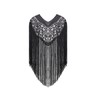 BABEYOND 1920s Shawl Wraps Long Fringed Evening Cape Sequin Beaded