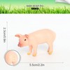 Simulation Farm Pig Animals Model Figures Toy Set Preschool Educational