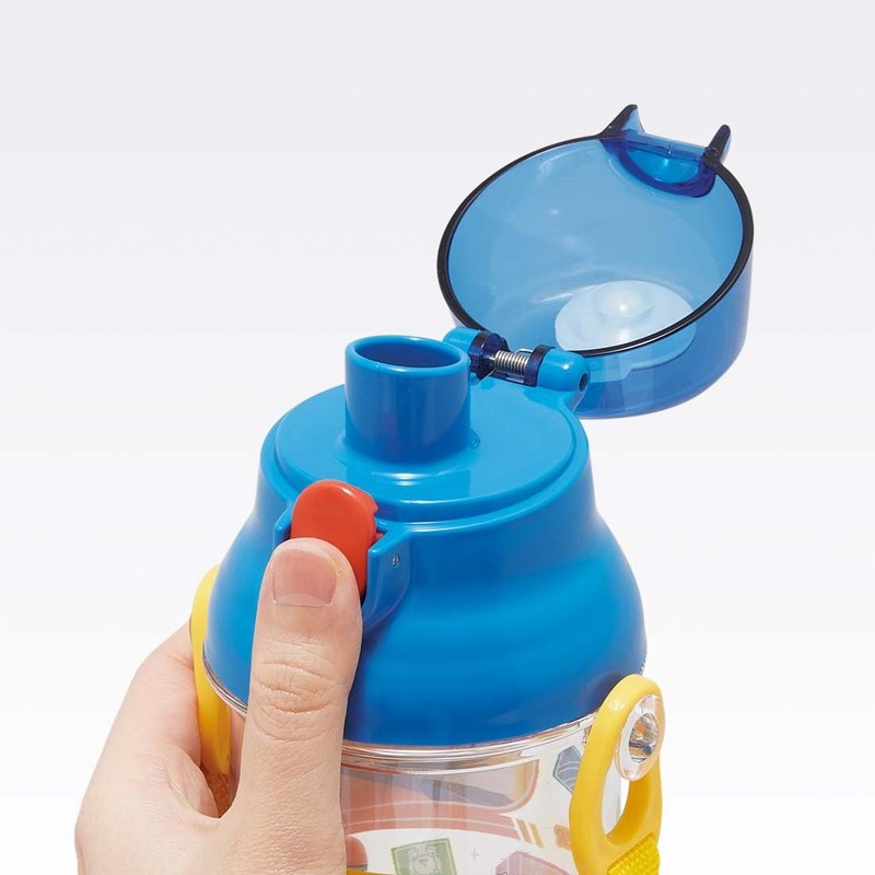 Skater (Skater) Thermos 480ml Plarail 24 Plastic Clear Bottle for