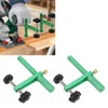 Jectse 2PCS 20mm Aluminium Alloy Bench Dog Hole Clamp Woodworking