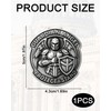 1 Pack Guardian Angel Visor Clip, 3D Armored Angel Car