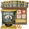 Kindling Protein Pretzels - Honey Mustard | Protein-Packed Snack Size