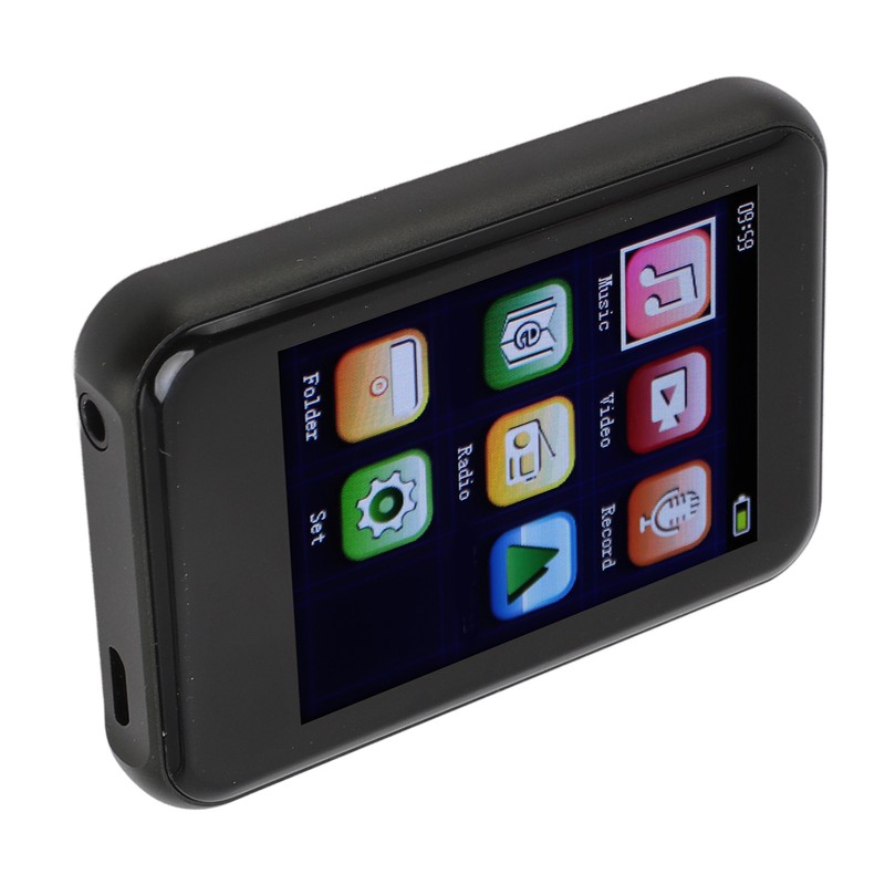 1.5 Inch Portable MP3 Player Capacitive Touch Control AI Noise
