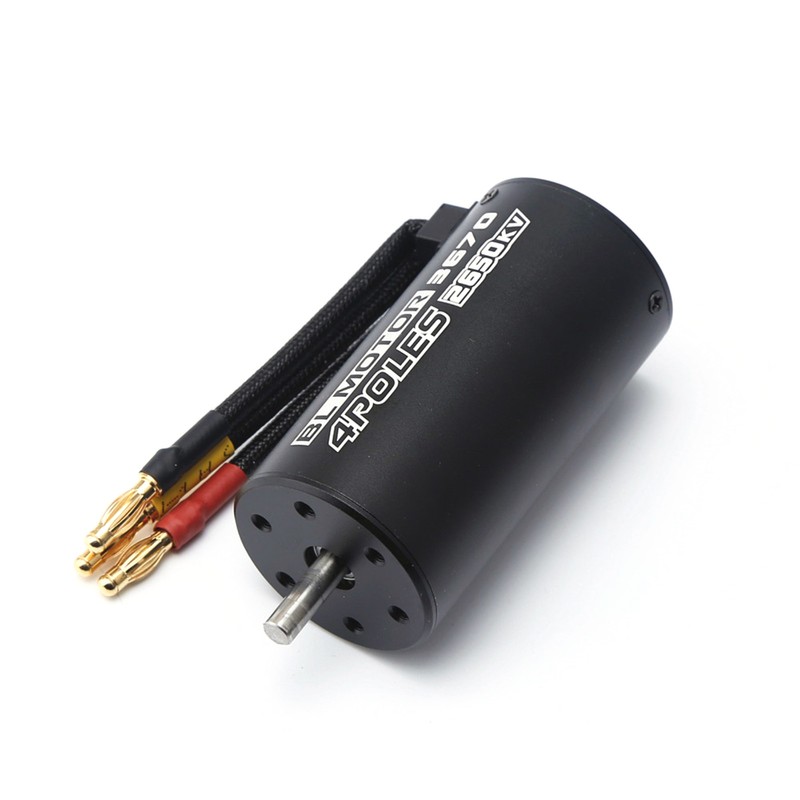 Waterproof 3670 2650KV Brushless Motor 120A Brushless ESC Combo Set