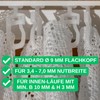 Curtain Gliders for Inner Track Rails, Pack of 128, with